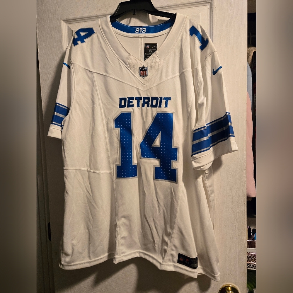 Detroit Lions Amon-Ra St. Brown Number 14 NFL Jersey